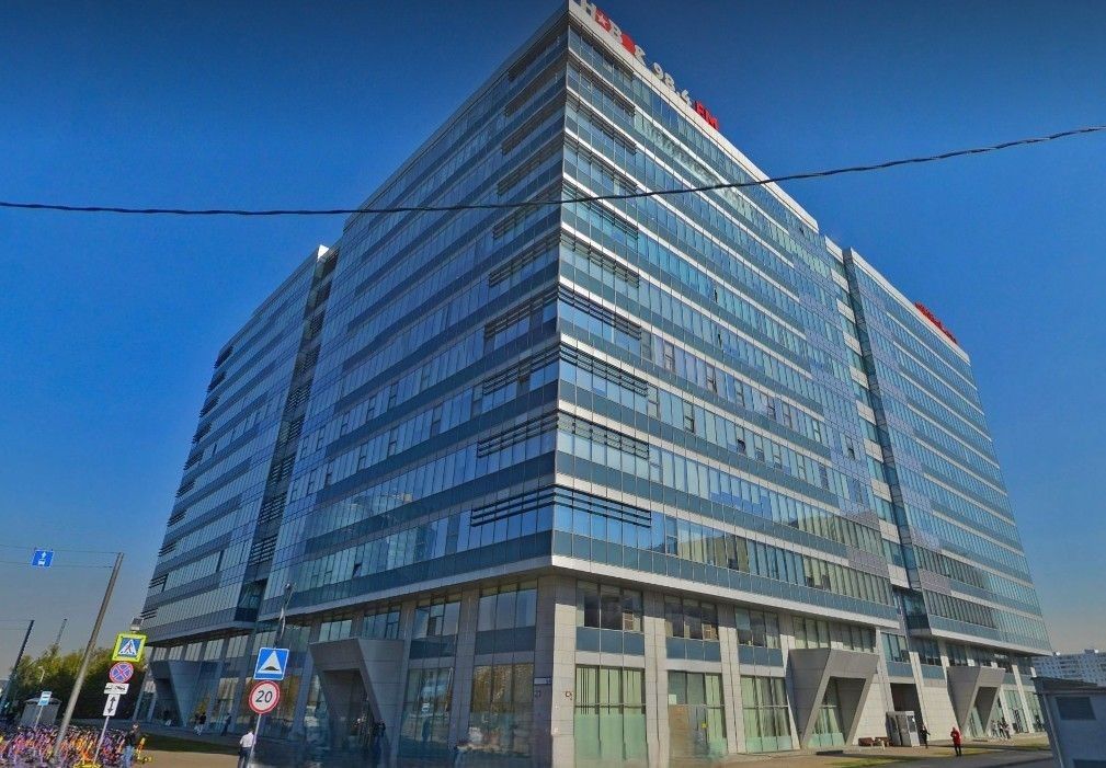 фасад дома, здание по адресу Московская обл, г Красногорск, б-р Строителей, влд 4 к 1 